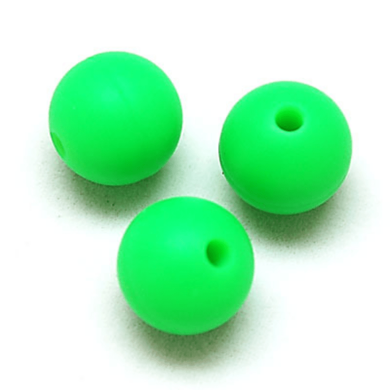 Silicone Beads Safety Bpa Free Round Silicone Beads For Diy - Temu