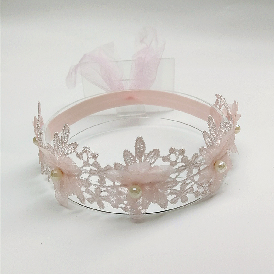 Diadema Niñas Pequeñas Diadema Elástica Flores Pelo Diademas - Temu