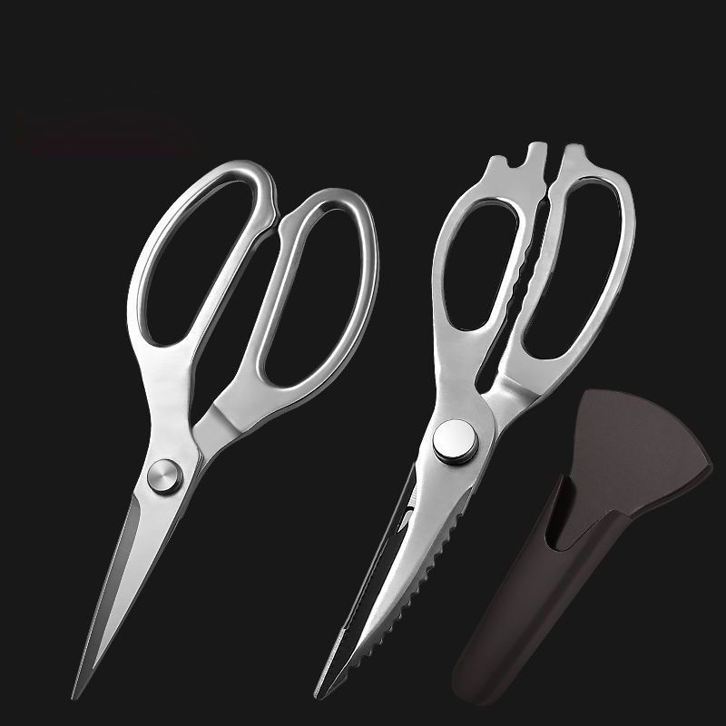 Multifunctional Kitchen Scissors Stainless Steel Household