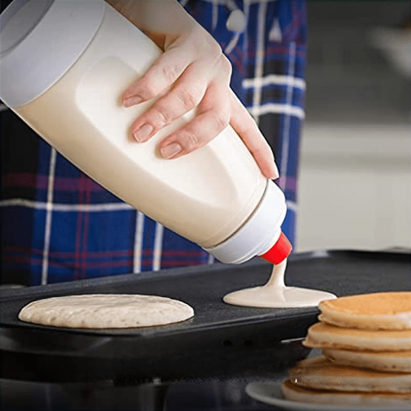 Pancake Batter Dispenser Batter Dispenser With Handle - Temu