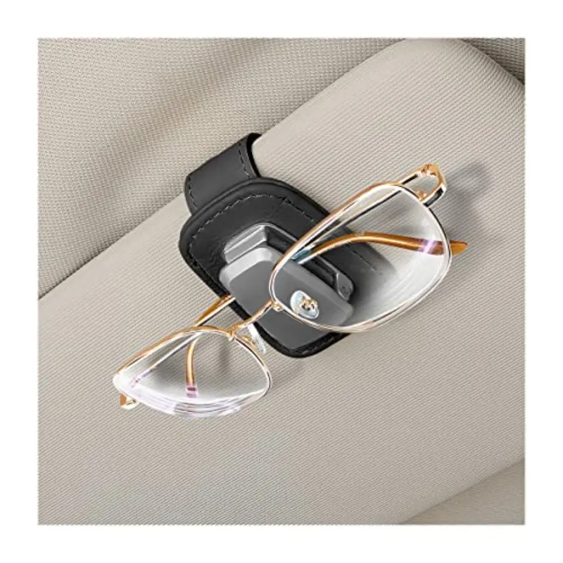 Sonnenbrillenhalter Für Auto Sonnenblende Lederbrillen Und - Temu Germany