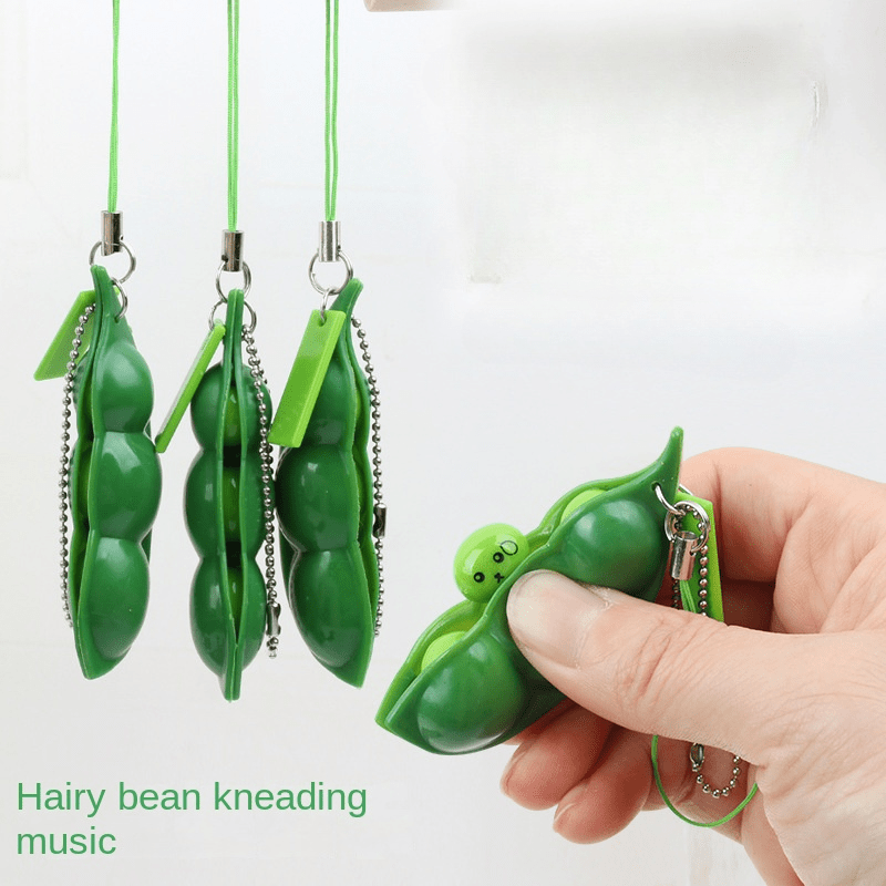 Food Keychain - Edamame