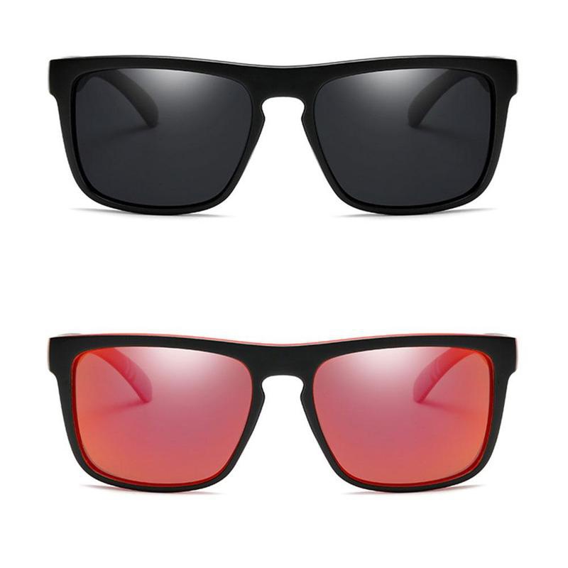 Polarized sunglasses with side shields cowhide wind proof sunshade Classic  Mountain Fishing eyewear