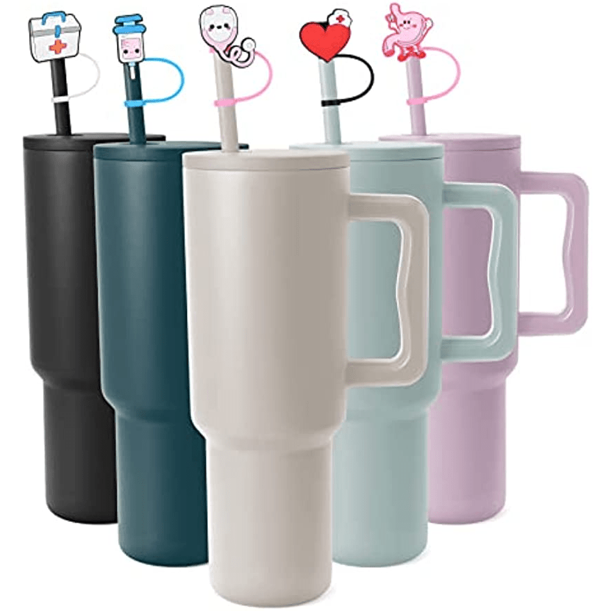 Doctor.nurse Straw Toppers Stanley 30 & 40oz Tumbler, Straw Cover