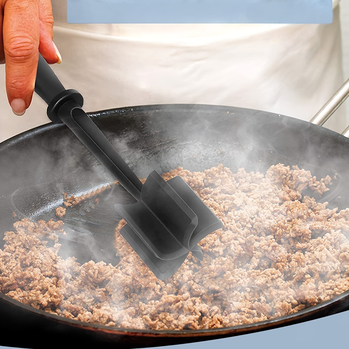  kitchen gadgets Heat Resistant Meat Chopper+Pan