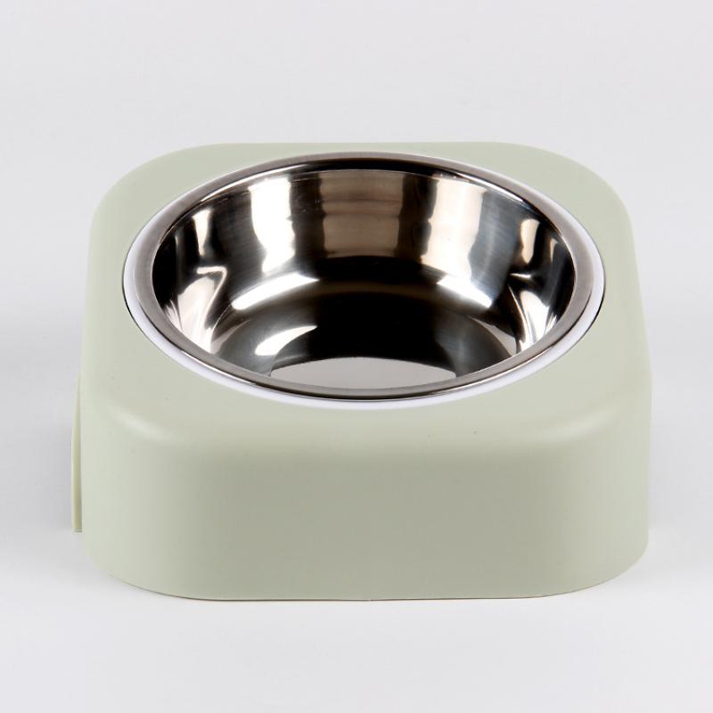 Raised Pet Bowls Stainless Steel Dishes Cat Dog Cervical Temu