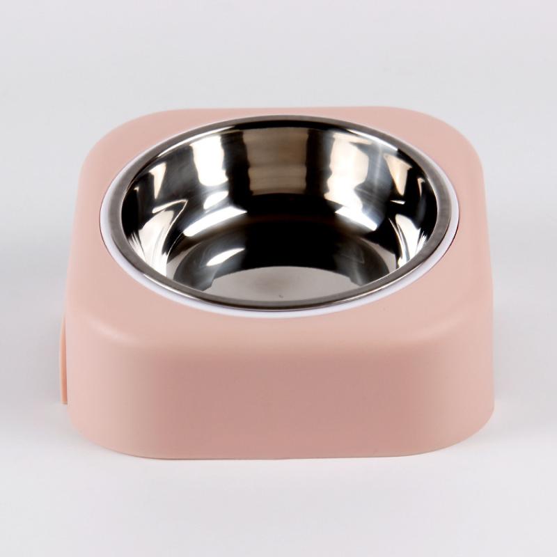 Raised Pet Bowls Stainless Steel Dishes Cat Dog Cervical Temu