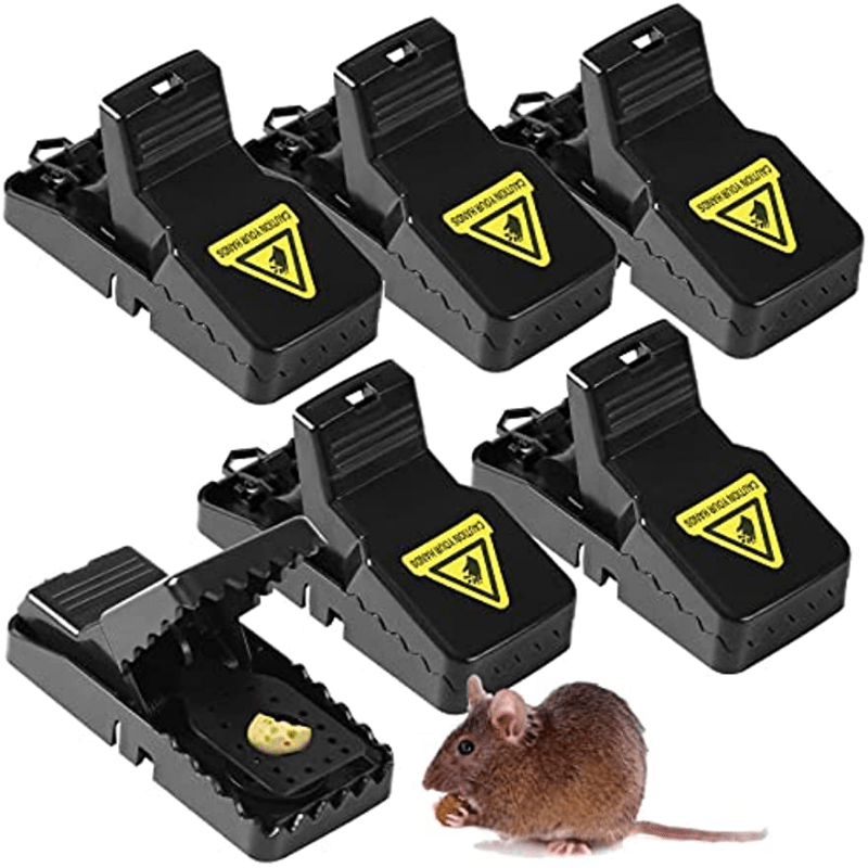  Mouse Trap Mice Trap That Work Human Power Mouse Killer Mouse  Catcher Quick Effective Sanitary 6Packs : Patio, Lawn & Garden