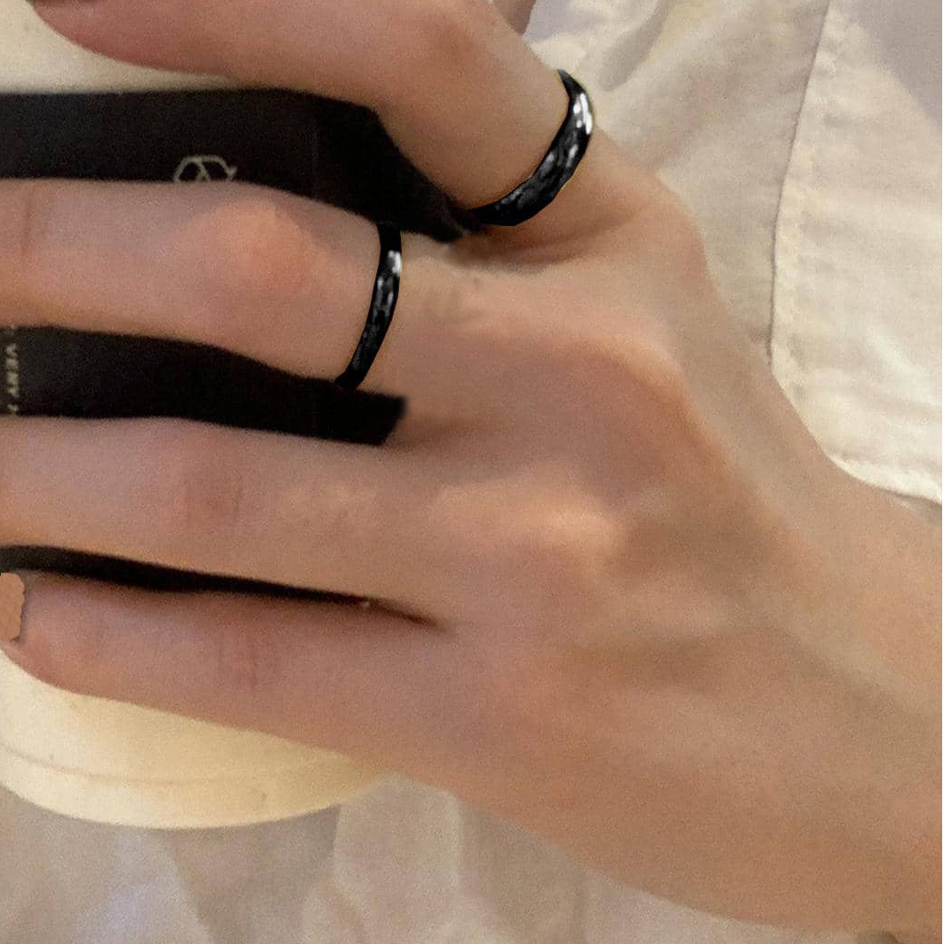 3pcs Set Men's Minimalist Couple Ring