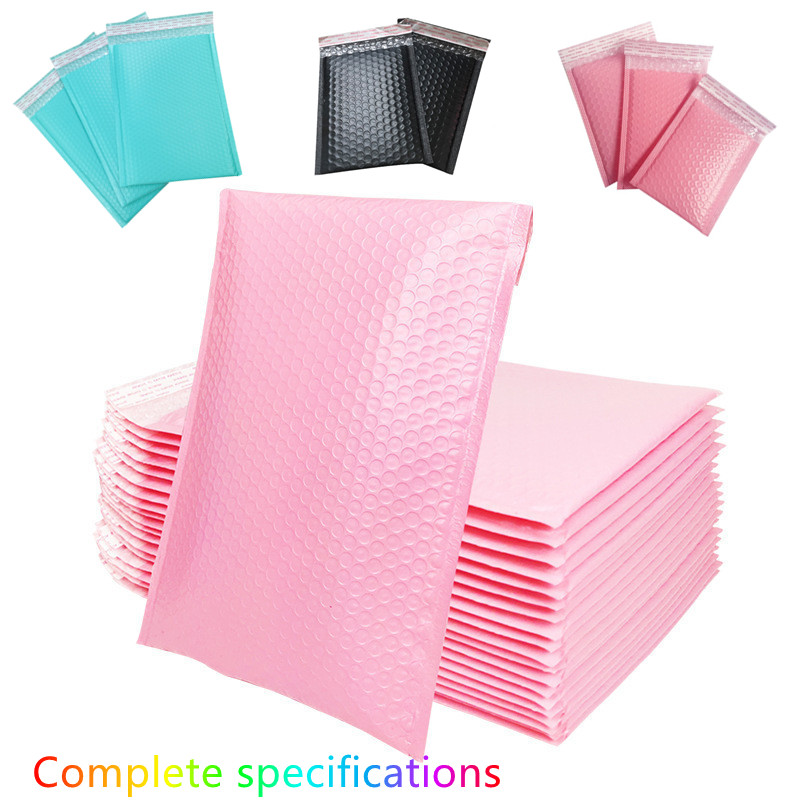 

20 Pieces Of 11x13cm Pink Filled Polyethylene Bubble Mail, Small Business Package, Blue Transport Envelope, Black Packaging Bag, Filled Envelope, Mail Envelope, Transport Supplies