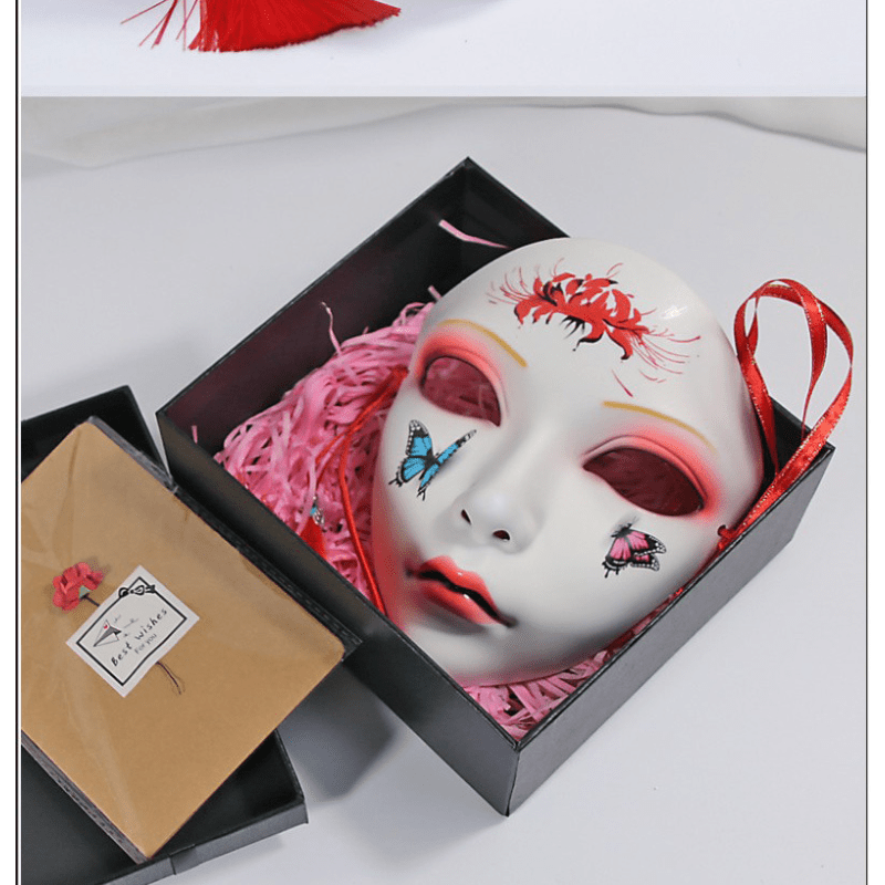 Painted Halloween Party Mask High-End Women's Performance Mask - China Face  Mask and Christmas Mask price