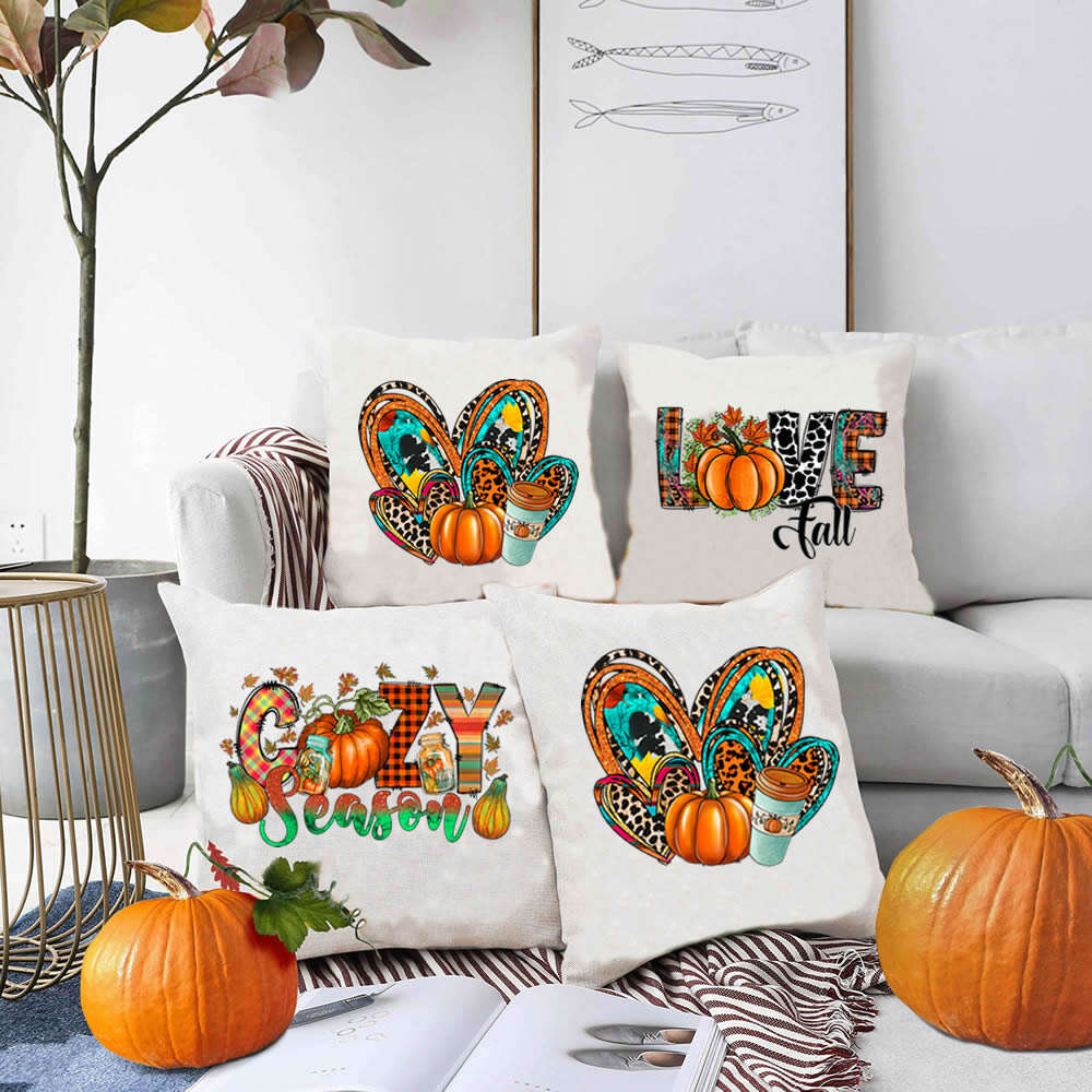 Pumpkin Love Autumn Maple Leaf Thanksgiving Heat Transfer - Temu