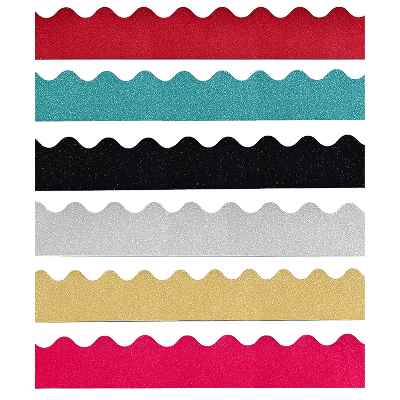 Fan Colored Flash Bulletin Board Border Classroom Chalkboard Temu