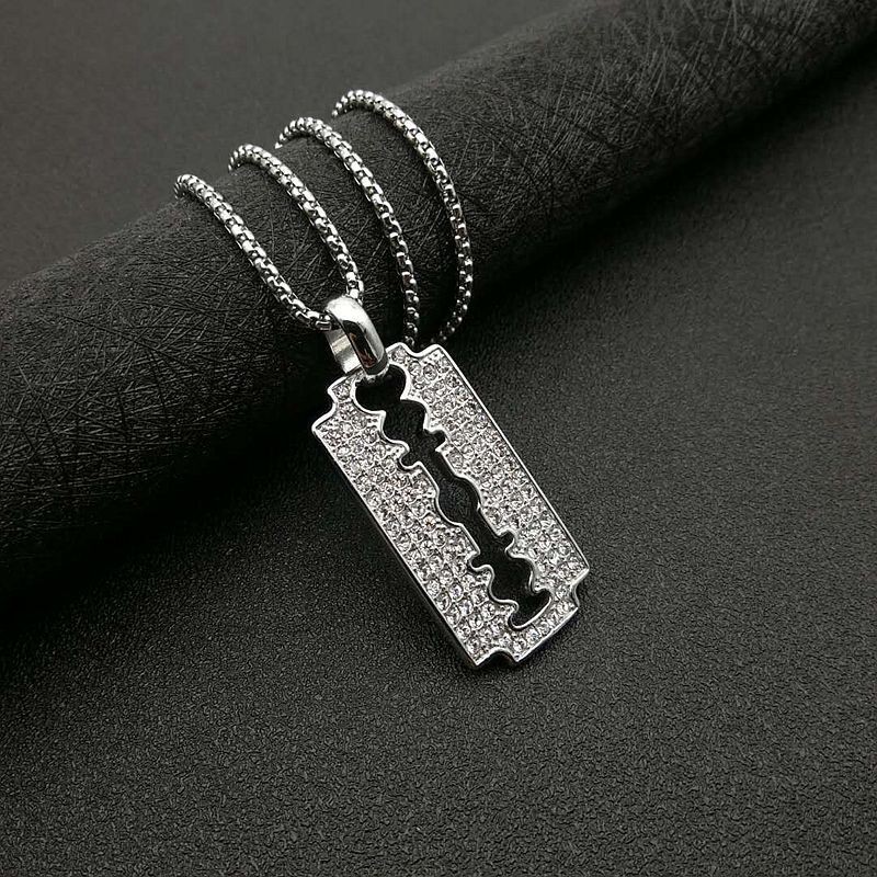 Jewelry, Razor Blade Necklace