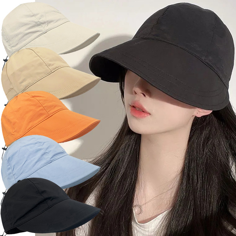 Summer Outdoor Breathable Tooling Baseball Caps Japanese Quick-drying  Soft-brimmed 5-flap Camping Hats for Men and Women