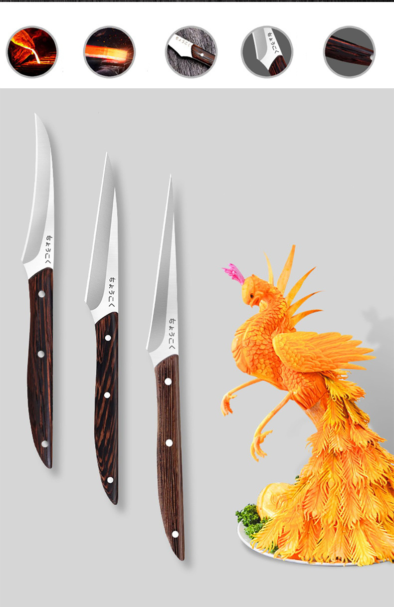 Boning Knife Curved Boning Knife Ultra Sharp Fruit Carving - Temu