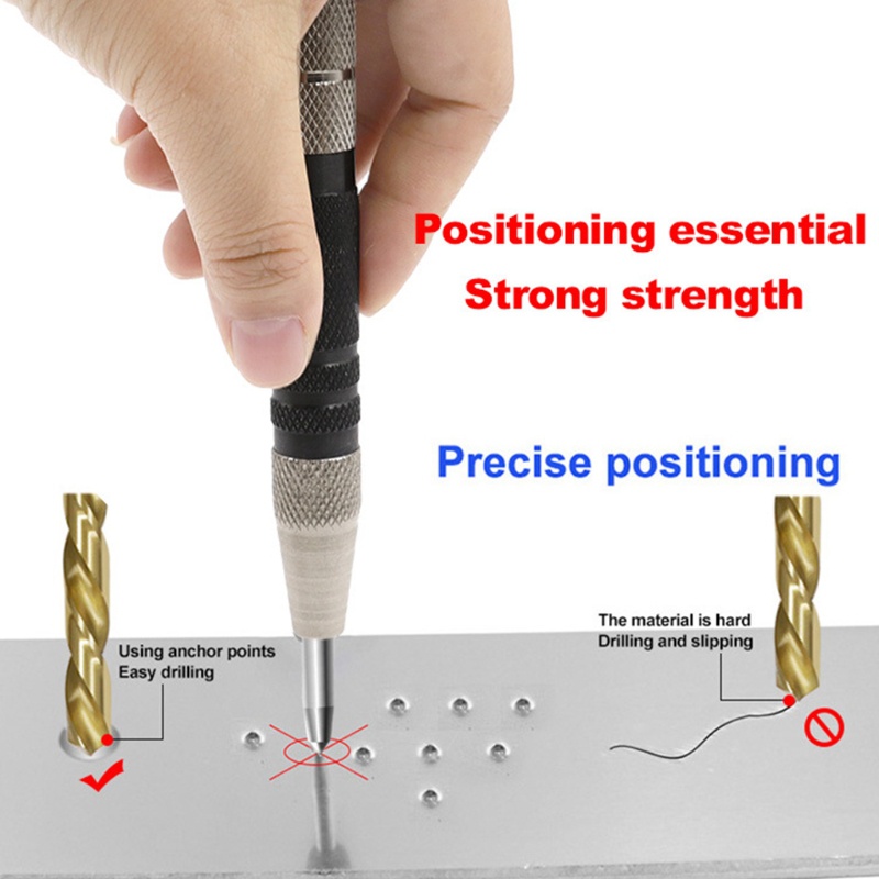 Automatic Center Punch Spring Center Punch Adjustable - Temu