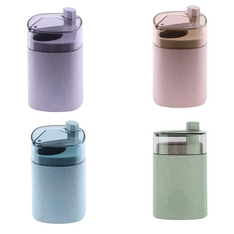 Portable Wood Toothpick Holder Container Living Room Mini Toothpick Storage  Box Pocket Tooth Pick Dispenser Bucket Needle Case - AliExpress