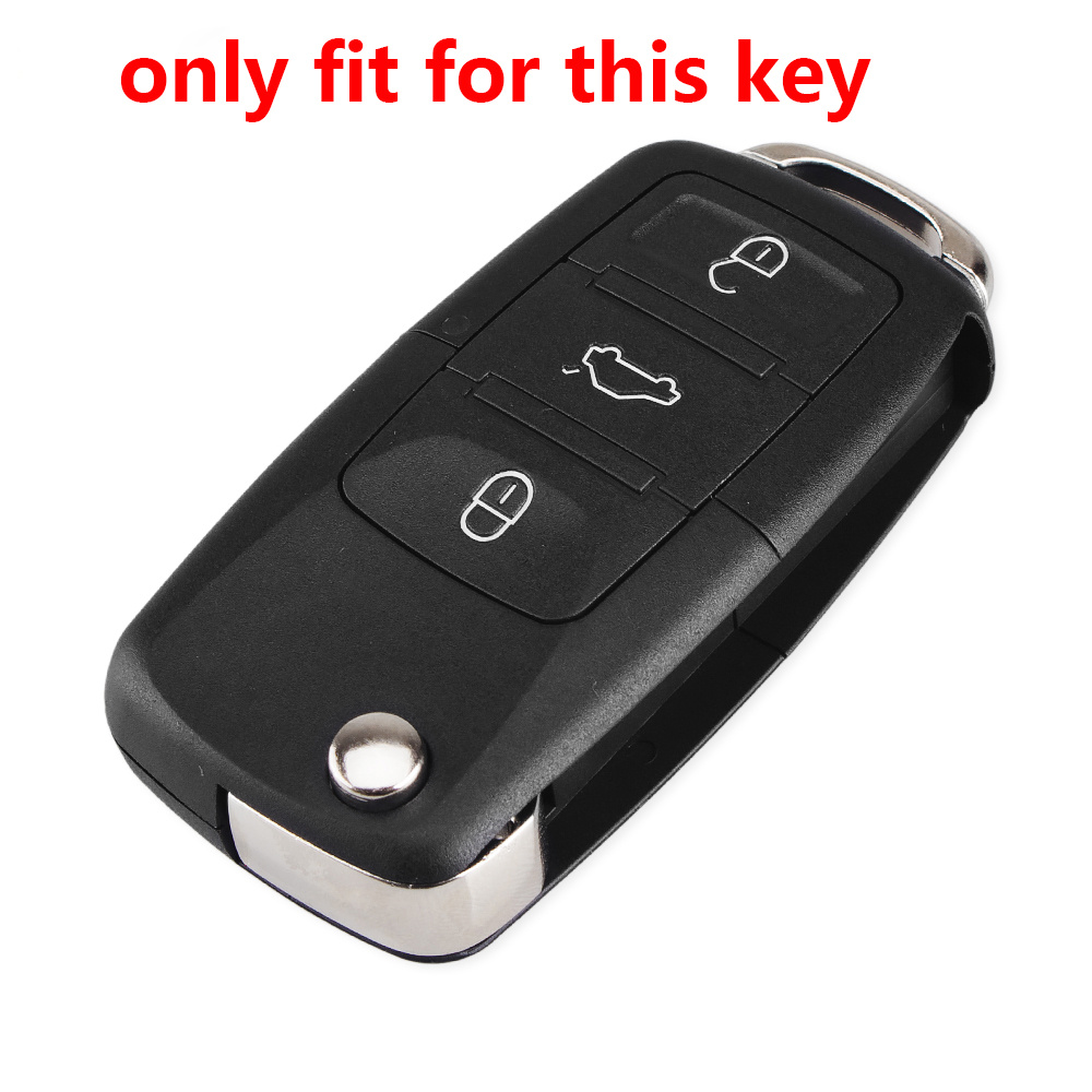 Silicone Remote Car Key Case Cover For Vw Touran - Temu Germany