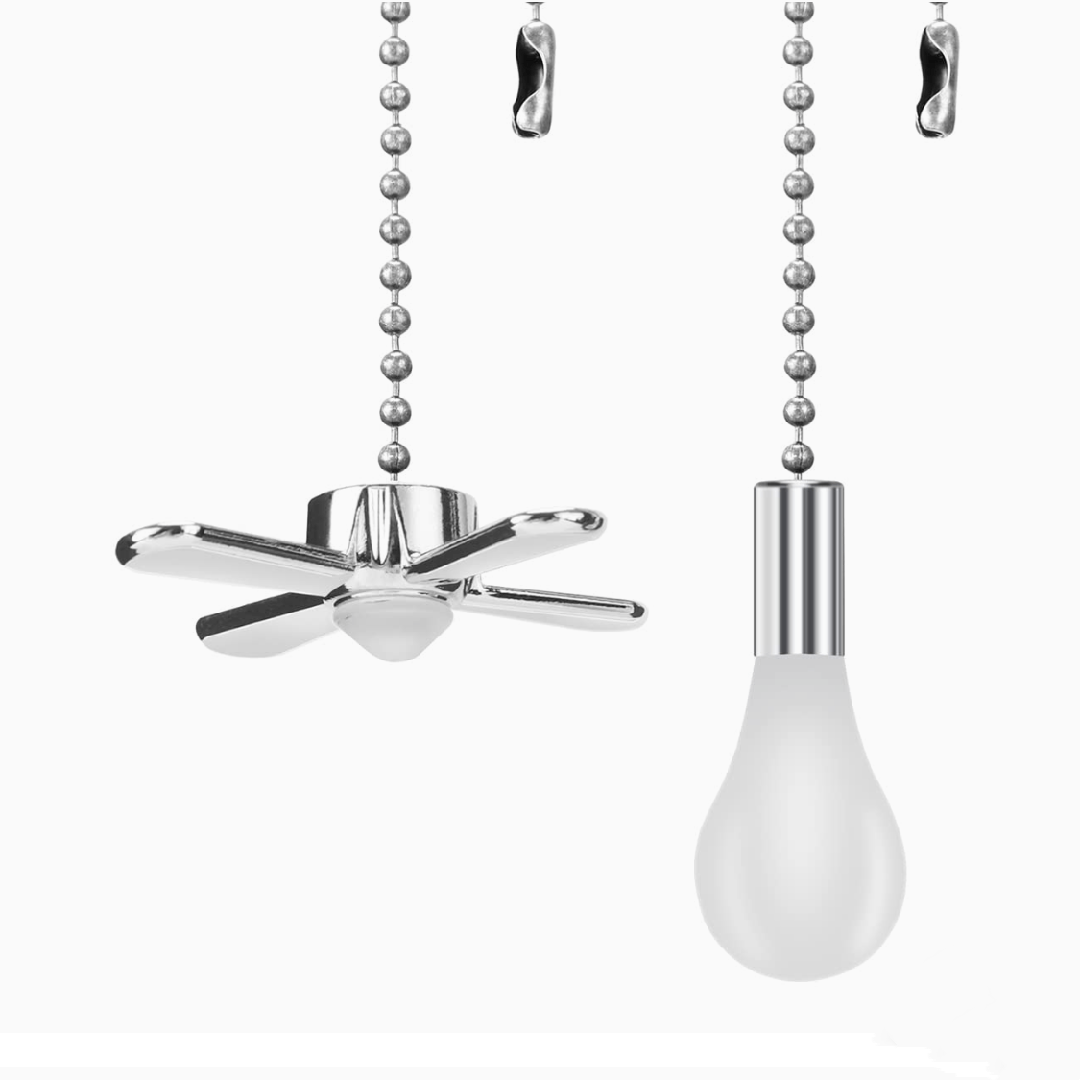 Extra Long Ceiling Fan Pull Chain With Decorative Frosted Glass Bulb And  Fan Cord - Fits All Standard Diameter Ceiling Fans And Light Fixtures -  Enhance Your Home Decor - Temu Croatia