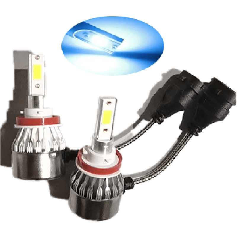 C6 LED Headlight Kit COB H4 H7 H11 9005 9006 H3 H1 488W 48800LM