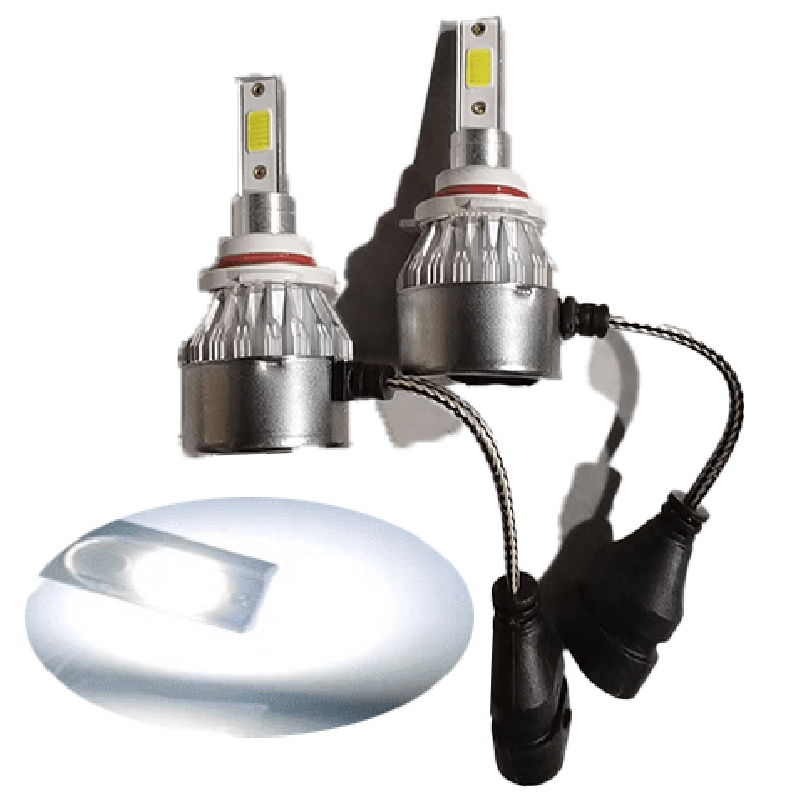 C6 2PCS LED Headlight Bulbs H1 H3 H4 H7 H11 H8 9005 9006 HB3 HB4 880 H27  6000K 72W 12V 7200LM Auto Headlamps Fog Light Wholesale