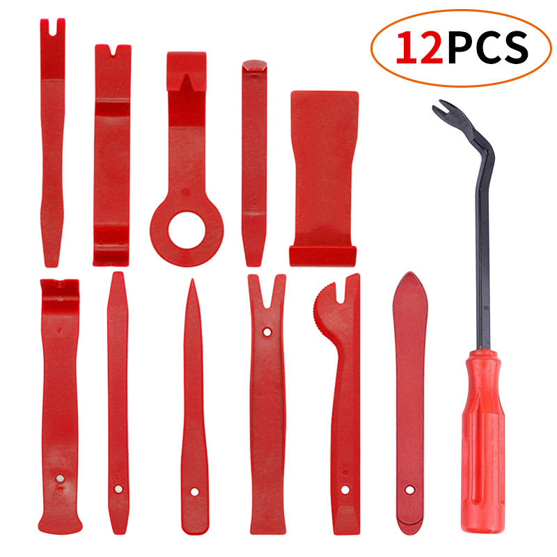 12PCS Auto Door Clip Panel Trim Removal Tool Kit - The Perfect Tool for Car  Interior Repairs and Conversions!