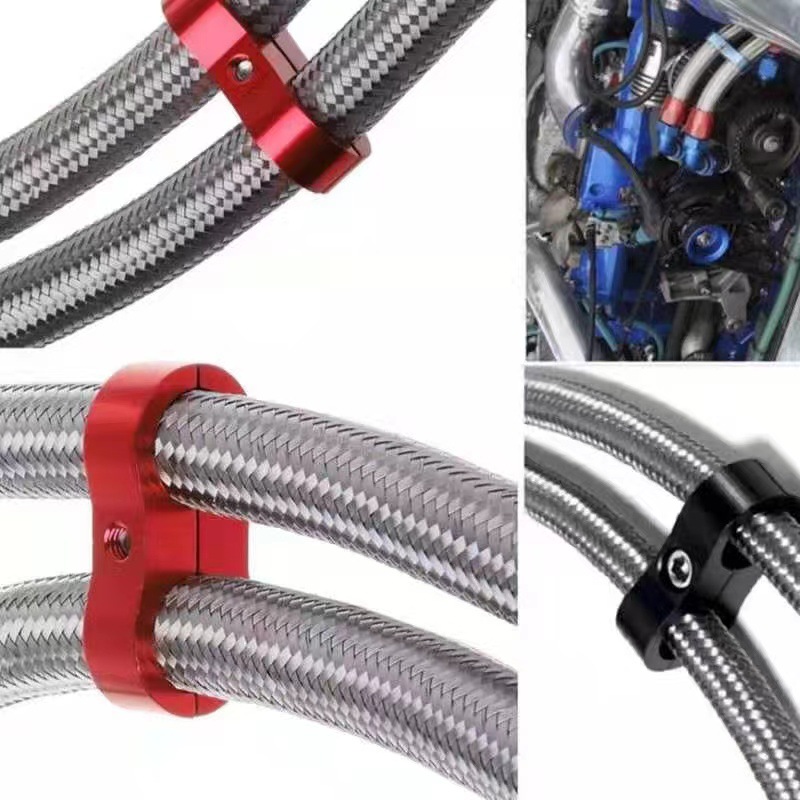 6an Fuel Line Hose An6 Stainless Steel Braided Fuel Hose - Temu United  Kingdom