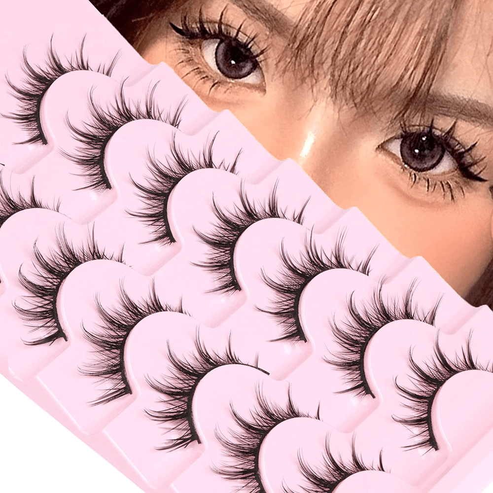 Manga Lashes Anime False Eyelashes Wispy Individual Clusters Extension  Lashes N