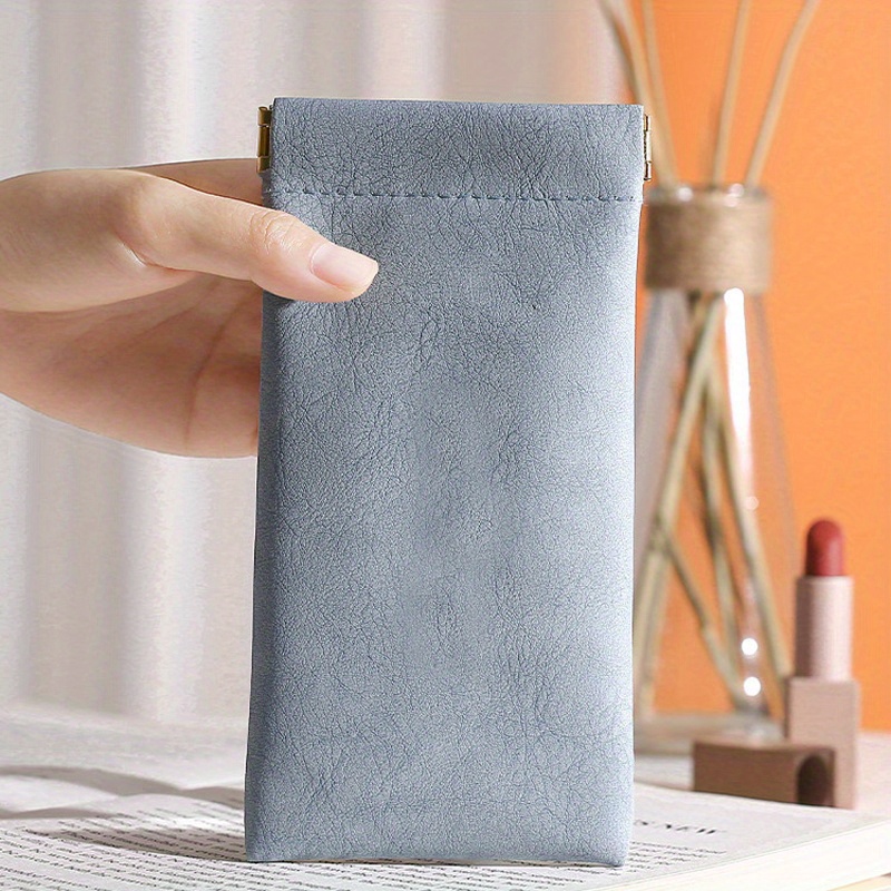 Sunglasses Storage Bag Portable Glasses Box Automatic Closing