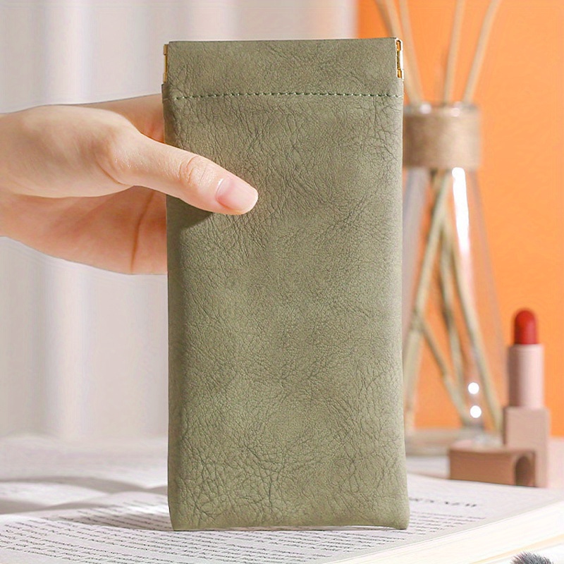 Sunglasses Storage Bag Portable Glasses Box Automatic Closing