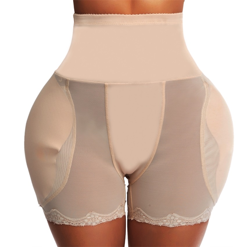 Women Underwear Brief Woman Body Shaper Butt Lifter Trainer Lift Butt Hip  Enhancer Panty KH M 
