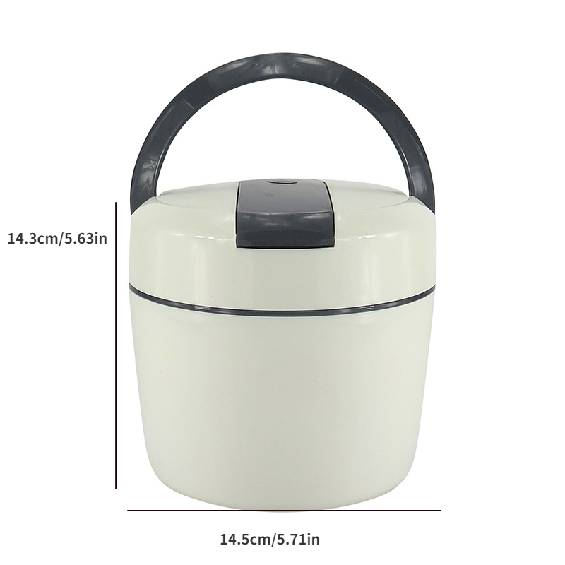Insulated Double Layer Bento Box - Leakproof & Microwave Safe Lunch Box