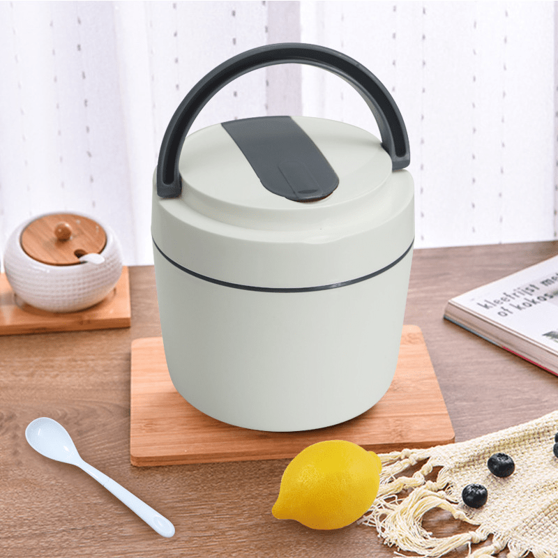 Insulated Double Layer Bento Box - Leakproof & Microwave Safe Lunch Box