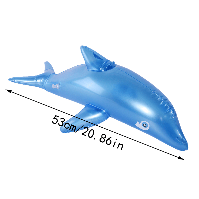 Inflatable Dolphin Fish Beach Swimming Pool Toy for Kids