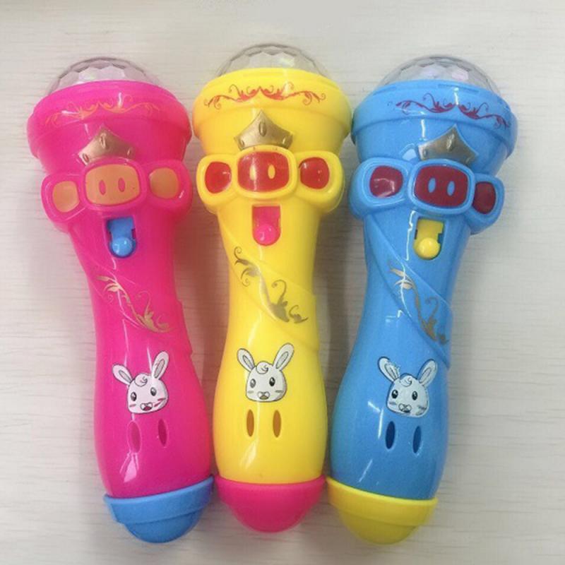  Linternas de juguete para niños pequeños de 1 a 2 años, proyector  infantil con juguetes musicales y luces para bebés de 12 a 18 meses, luz  nocturna de ruido blanco para