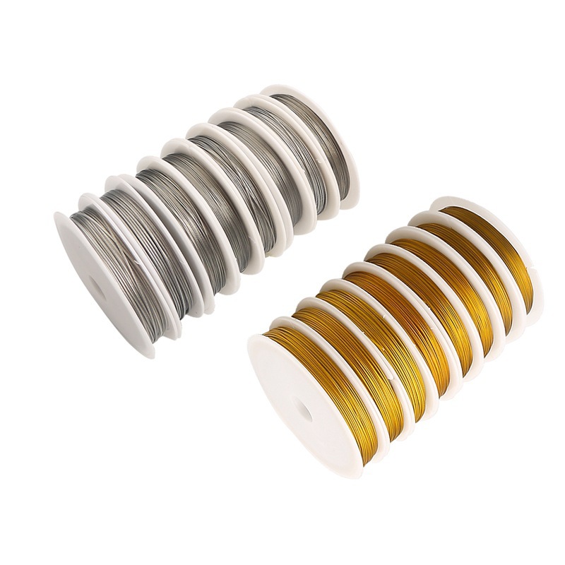 Stainless Steel Tiger Tail 0.38mm - 10 Meters per Roll - Bead