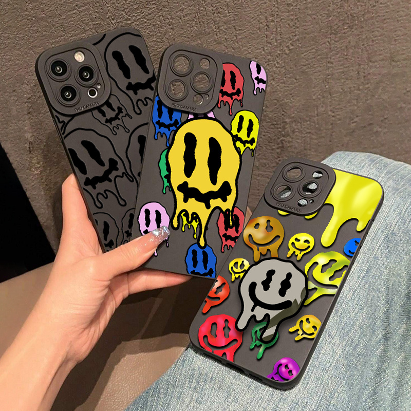 

3pcs Colorful Graphic Pattern Silicone Phone Cases - Perfect Gift For Birthdays, Girlfriends, Boyfriends, And - Anti-slip & Anti-fingerprint For Iphone 14, 13, 12, 11 Pro Max, Xs Max, X,