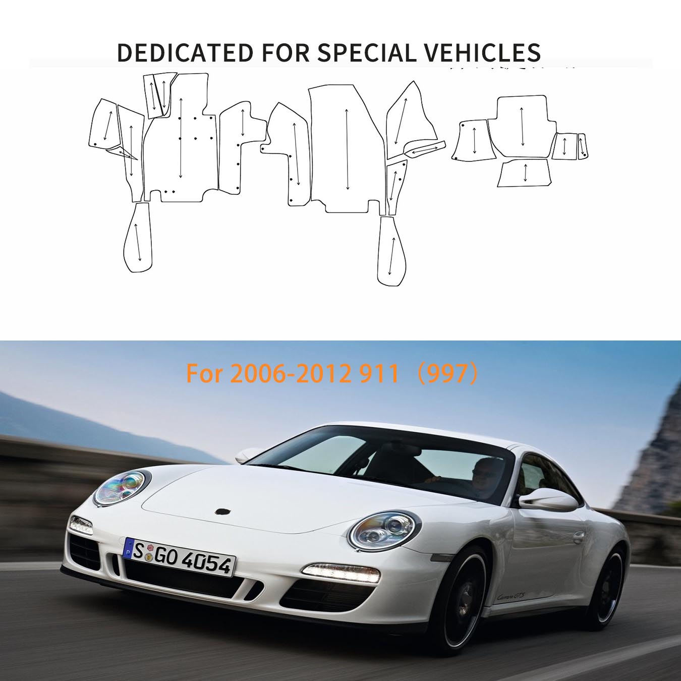 For 2013 2020 911 Fully Enclosed 3d Three layer Car - Temu