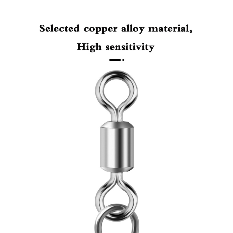 95pcs Fishing Tool Set Stainless Swivels Snap Hooks Lure Connectors