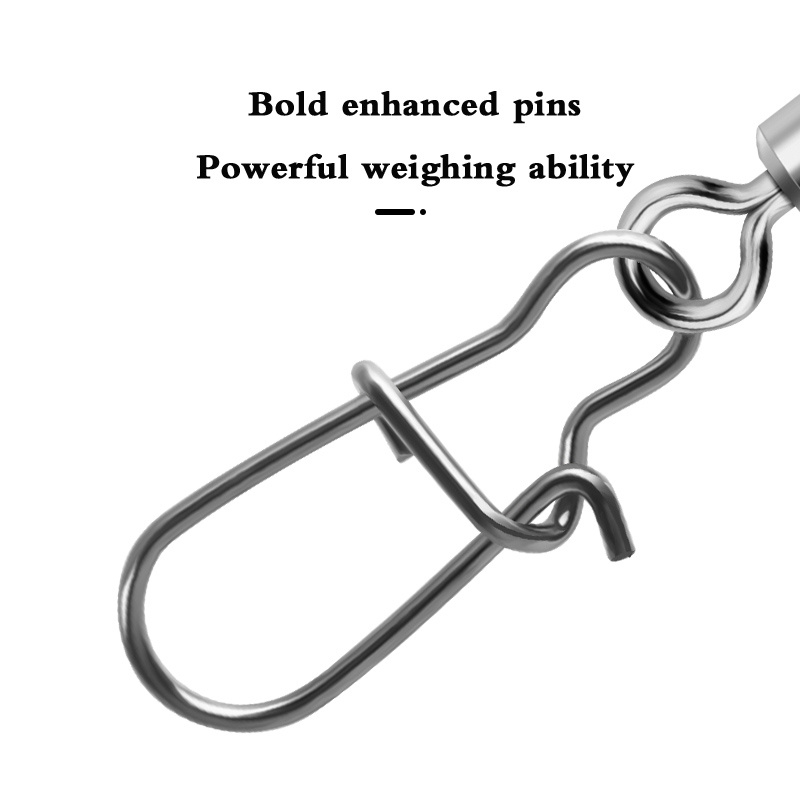 95pcs Fishing Tool Set Stainless Swivels Snap Hooks Lure Connectors