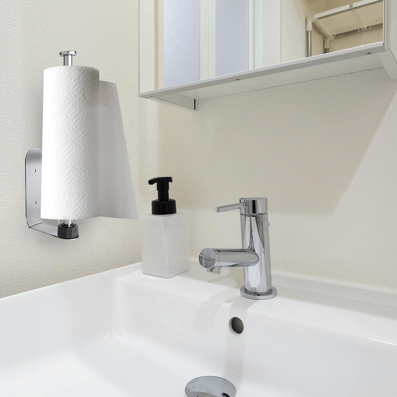 Under Cabinet Paper Towel Holder Wall Mount with Damping