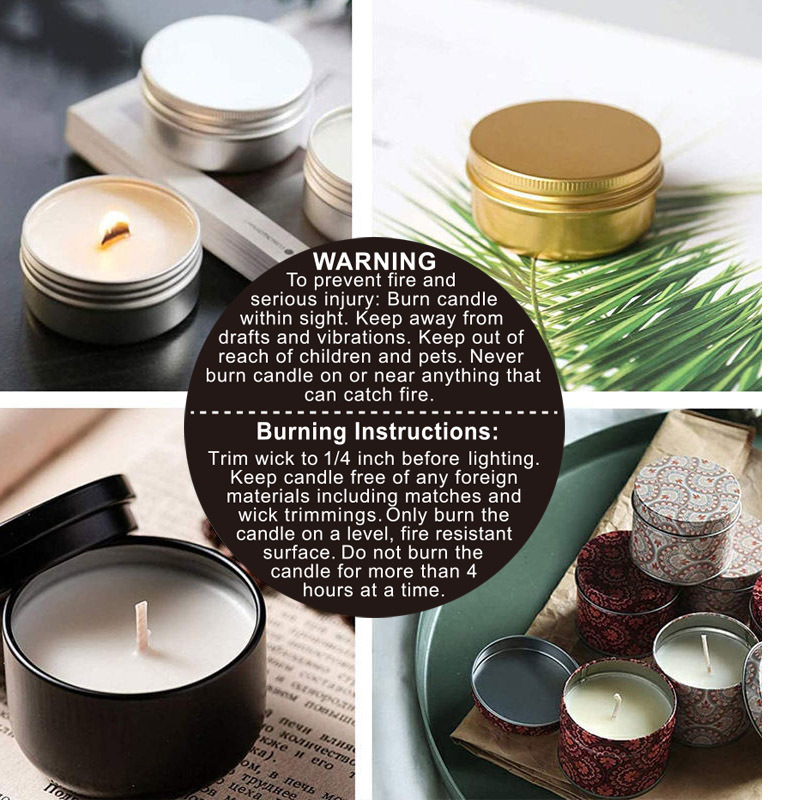 Diy Manual Fragrance Candle Stickers Label Cup Sticker - Temu