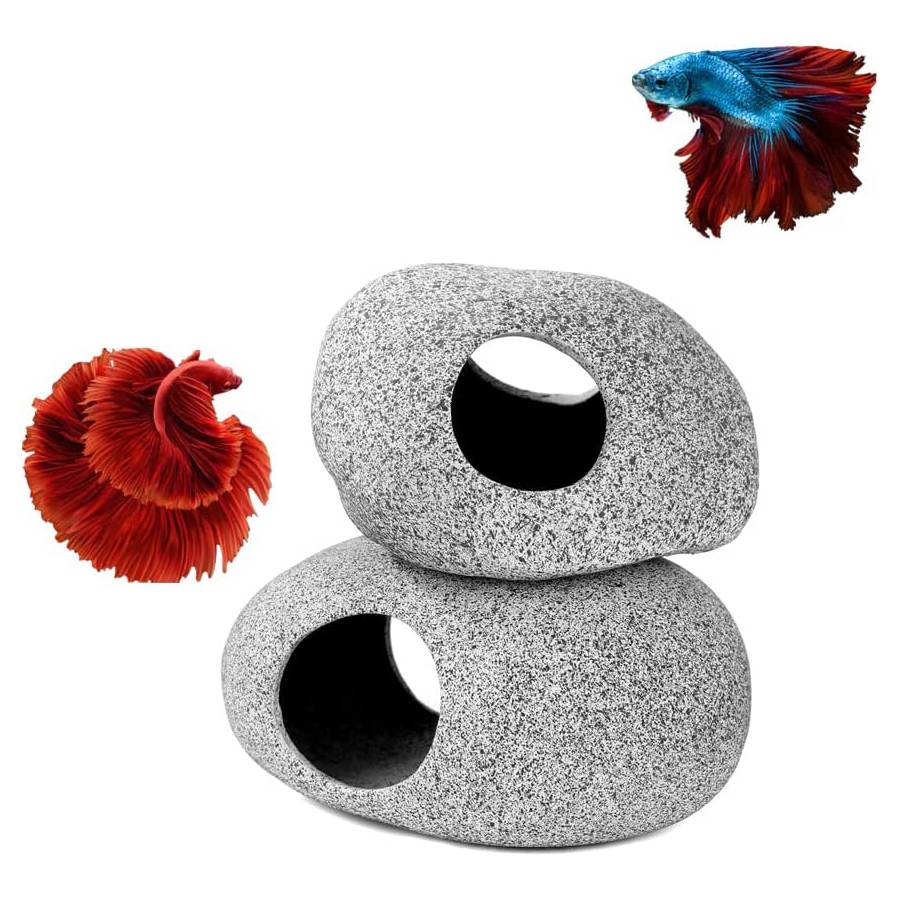 Betta Fish Tank Accessory - Temu