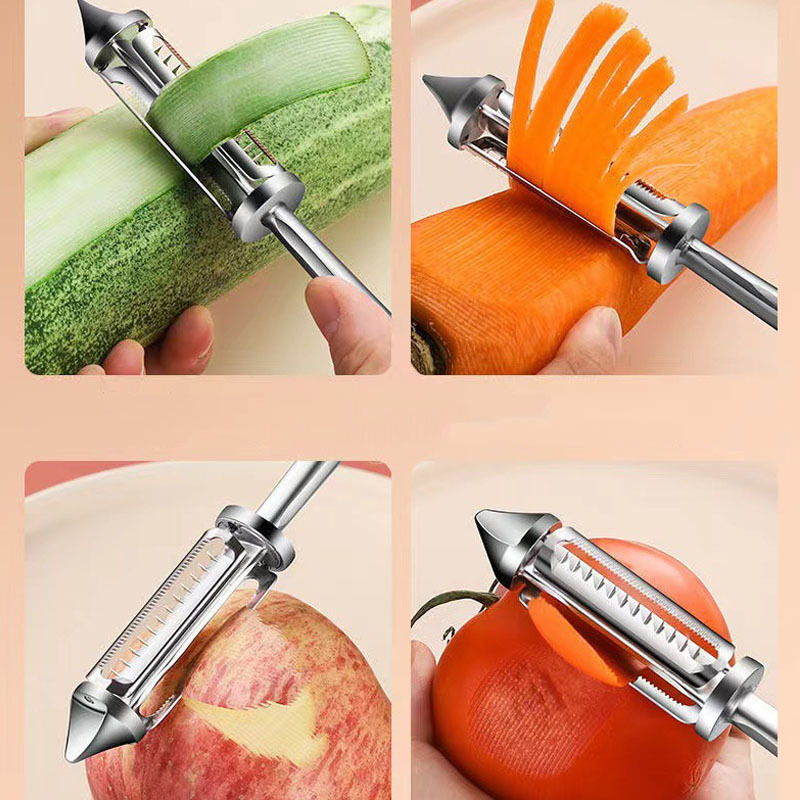 3 in 1 Peeler Multifunctional Fruit Vegetable Peeler Grater - Temu