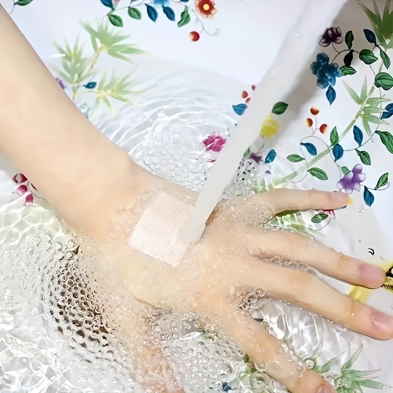 Transparent Waterproof Bandages: Keep Wounds Clean Skin Dry! - Temu Canada