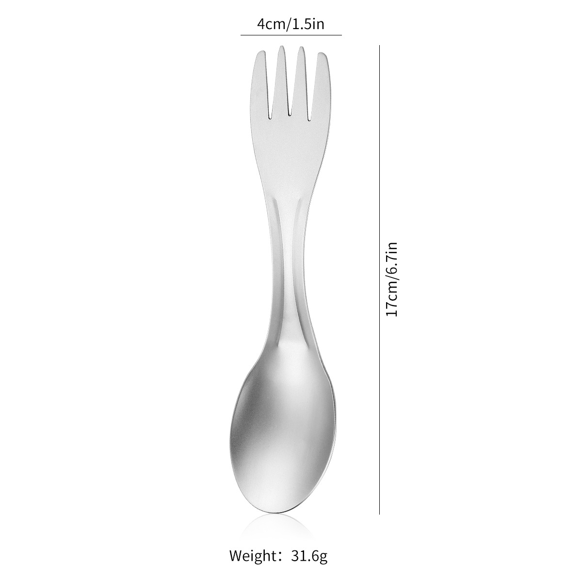 Stainless Steel Double end Spoon Multipurpose Portable Spoon - Temu