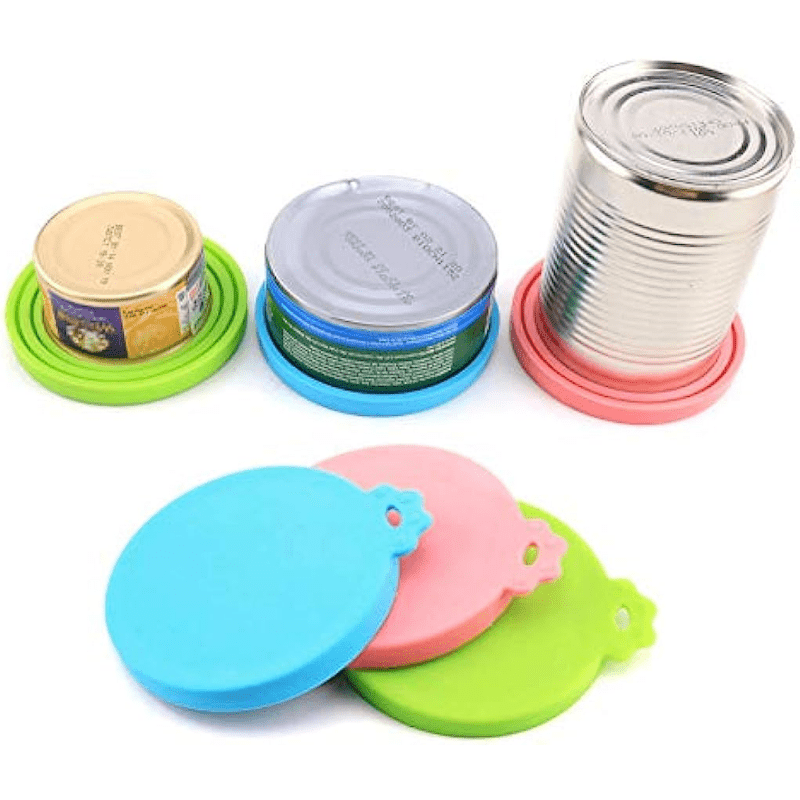 Canned Food Tin Cans, Plastic Lid Canned, Plastic Cover Lids