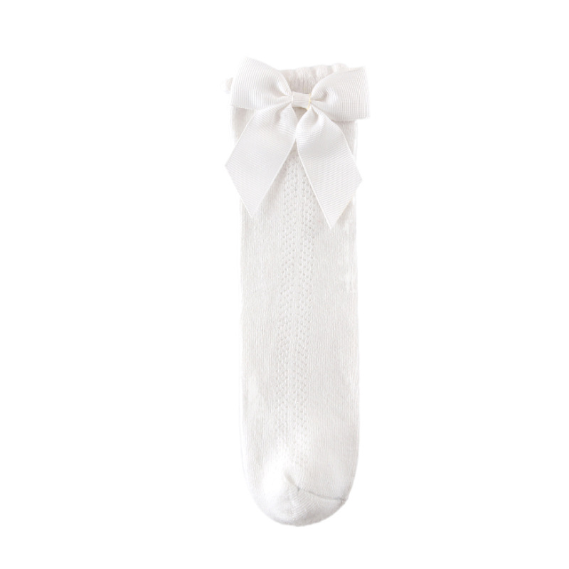 Baby Girls Bow Over The Knee Socks