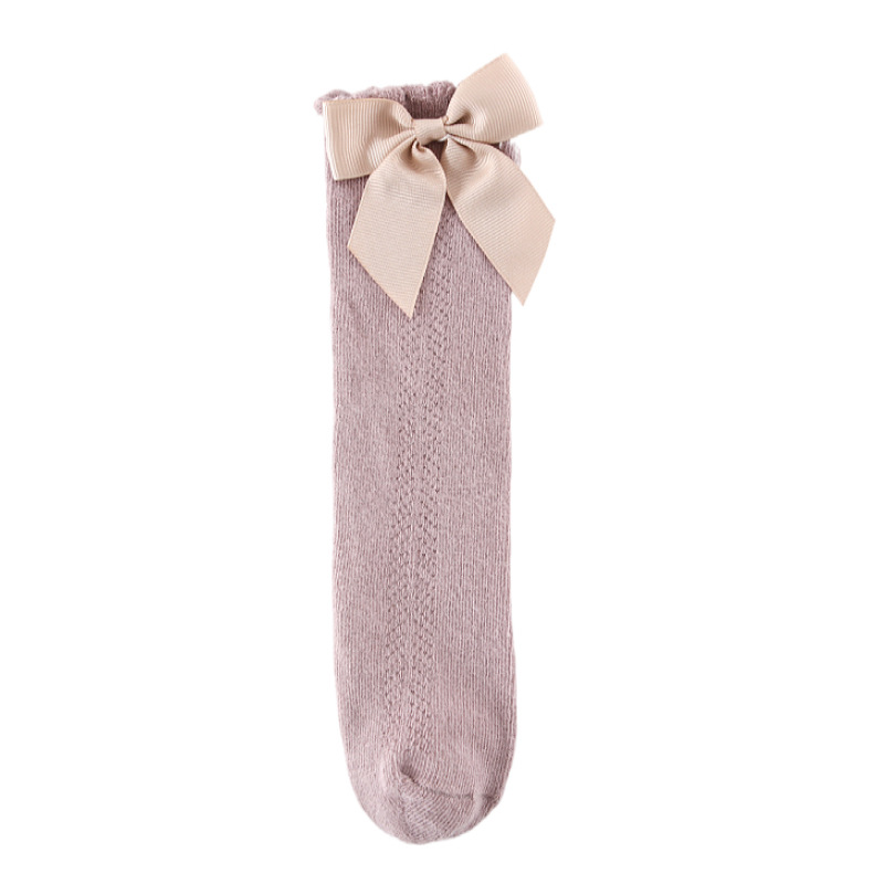 Baby Girls Bow Over The Knee Socks